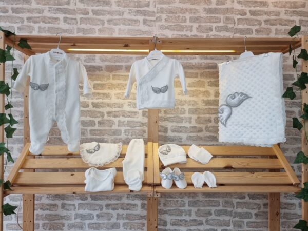 طقم مستشفى مخمل أجنحة 10قطع