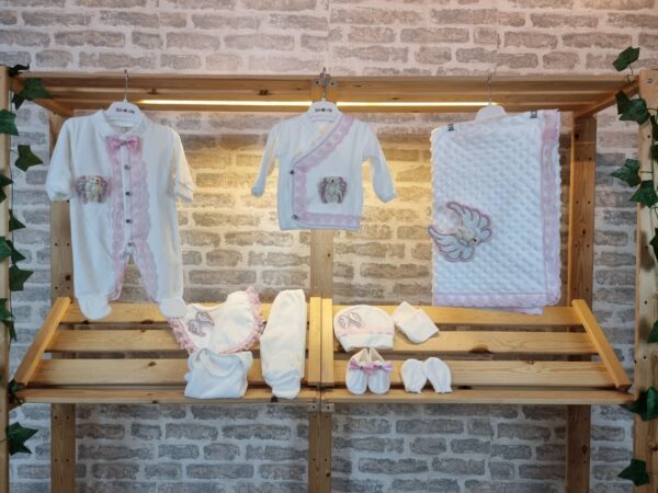 طقم مستشفى مخمل أجنحة 10قطع