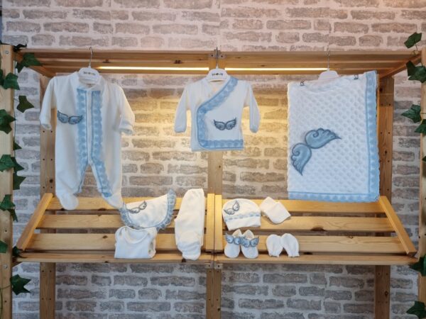 طقم مستشفى مخمل أجنحة 10قطع