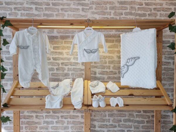 طقم مستشفى مخمل أجنحة 10قطع