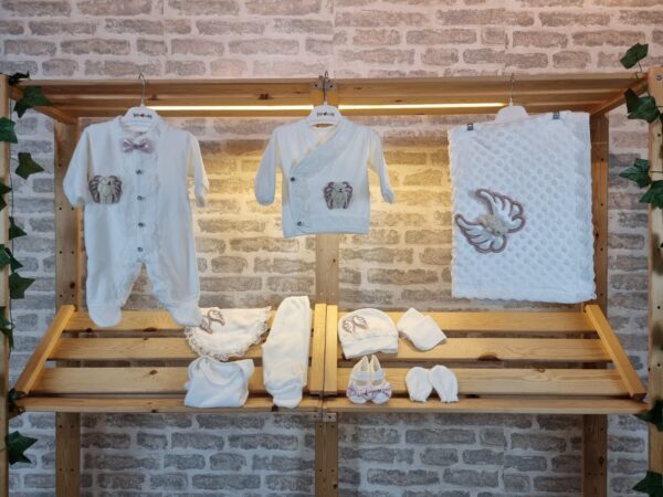 طقم مستشفى مخمل أجنحة 10قطع