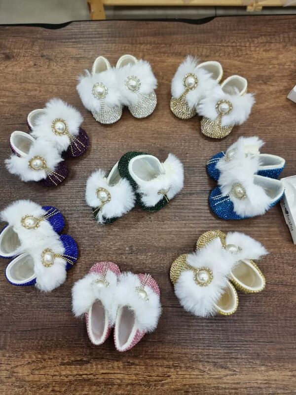 حذاء بيبي ستراس ريش