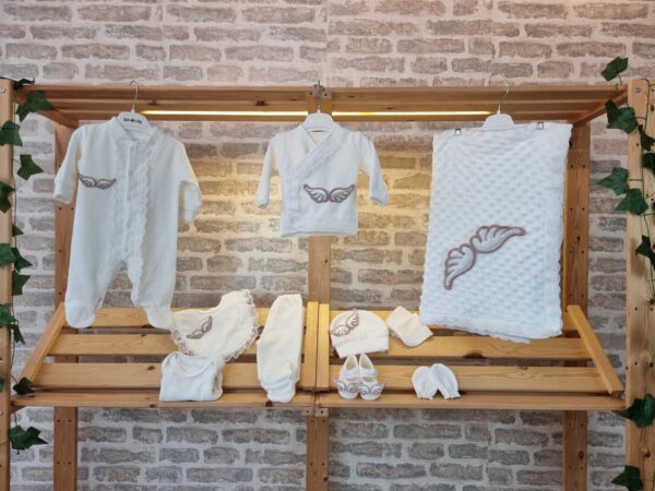 طقم مستشفى مخمل أجنحة 10قطع