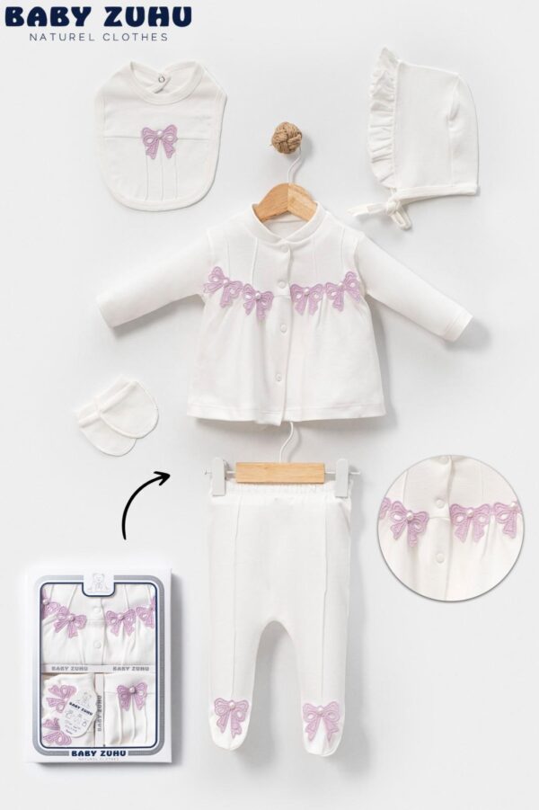 طقم مستشفى فراشات بناتي 5 قطع 07