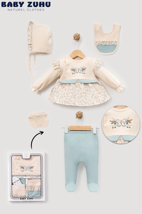 طقم مستشفى 5 قطع فراشة مورد 01