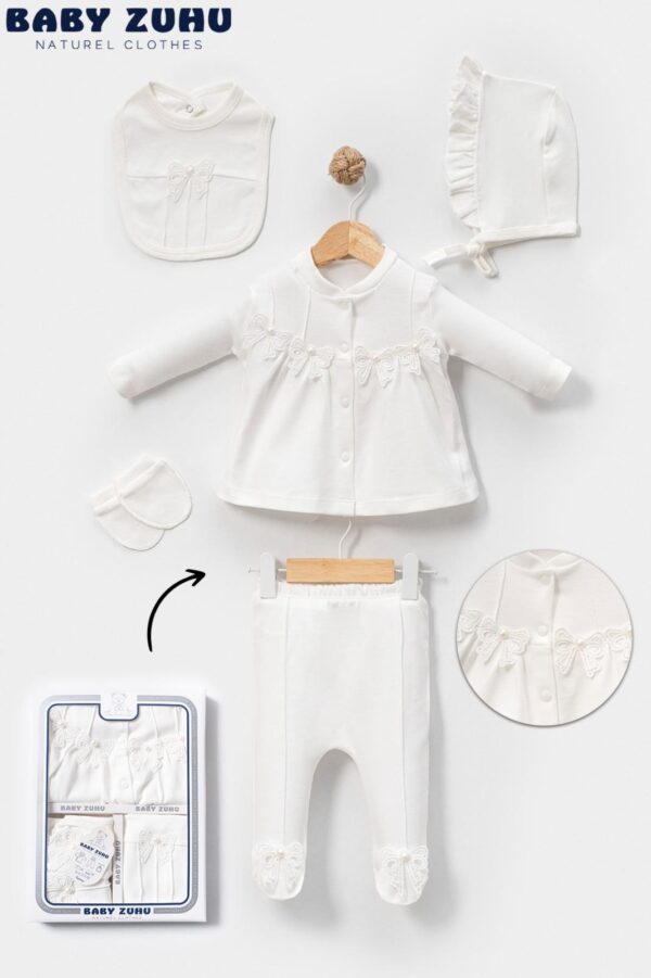 طقم مستشفى فراشات بناتي 5 قطع 07