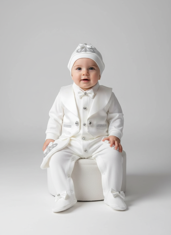 افرول مع جاكيت ساتان 4 قطع