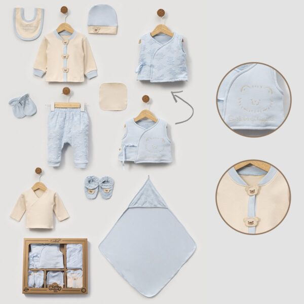 طقم مستشفى صبياني 10 قطع بحفر دبدوب