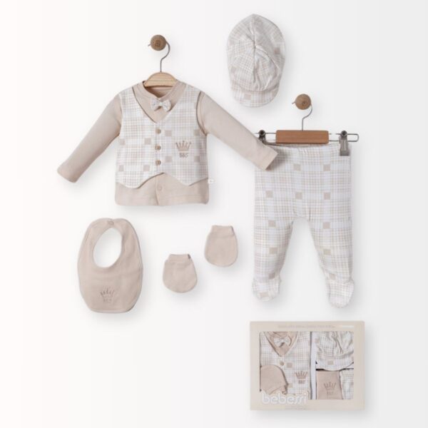 طقم صبياني رسمي تاج 5 قطع